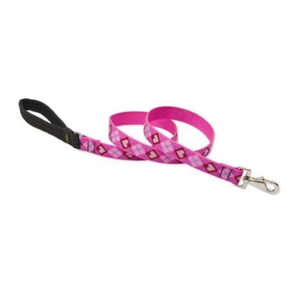 Lupine Pet Lupine 14259 1 in. Puppy Love 6 ft. Padded Handle Dog Leash 14259 - main
